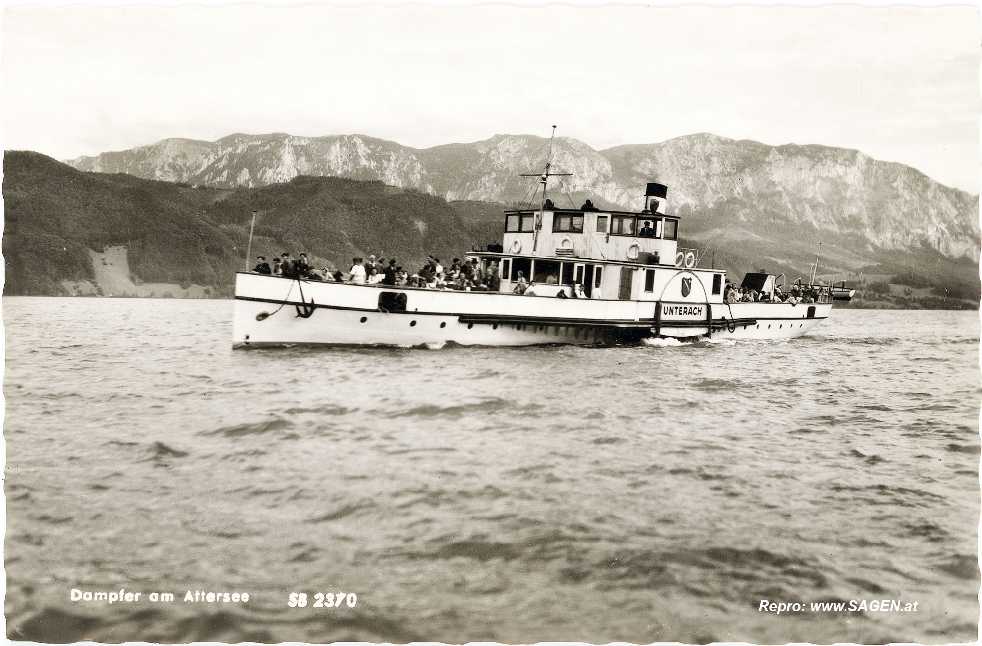 Dampfschiff Unterach am Attersee