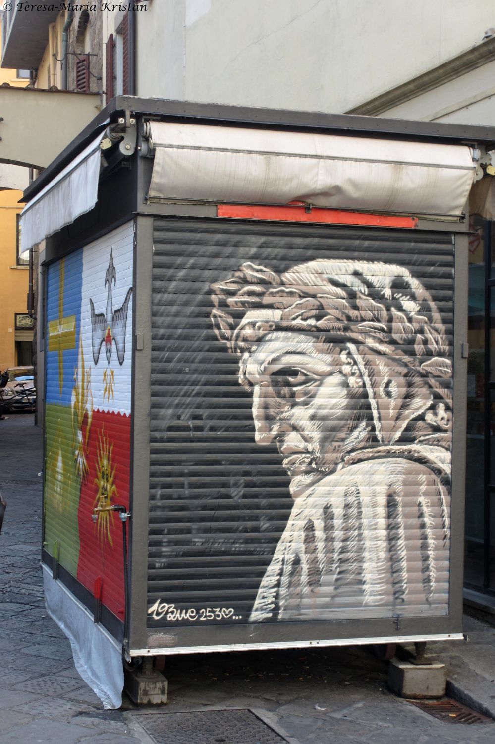 Dante Alighieri, Piazza del Duomo