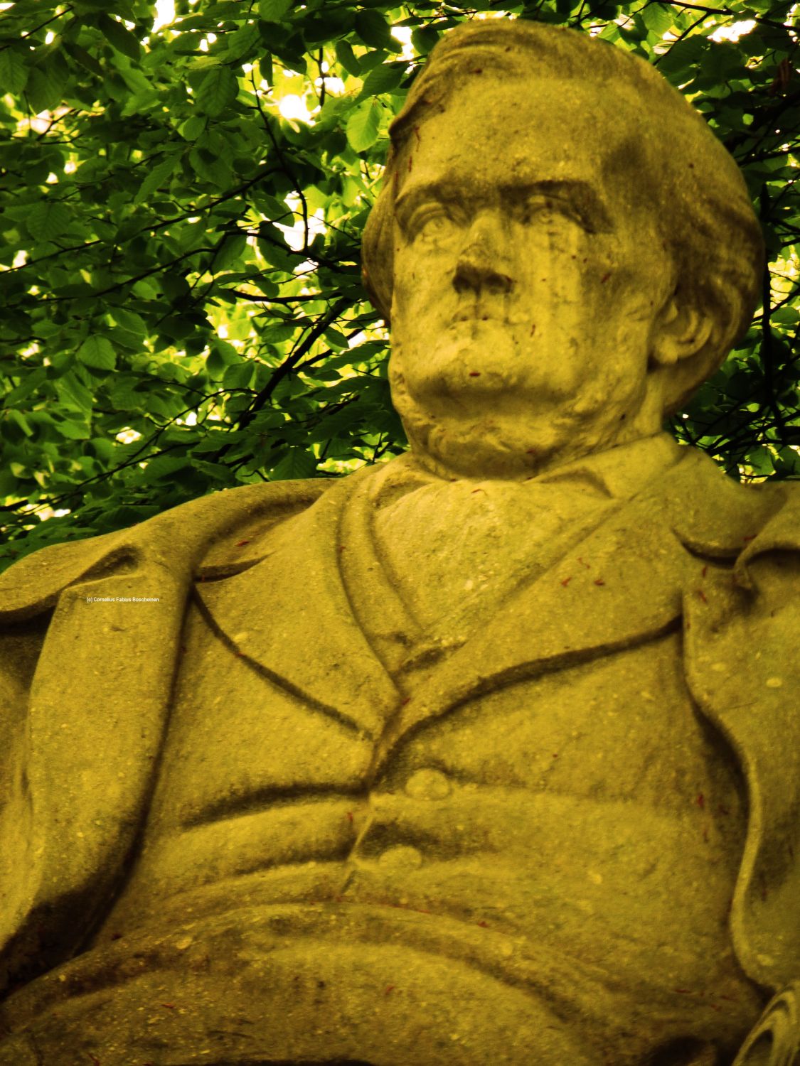 das Denkmal für Richard Wagner in München