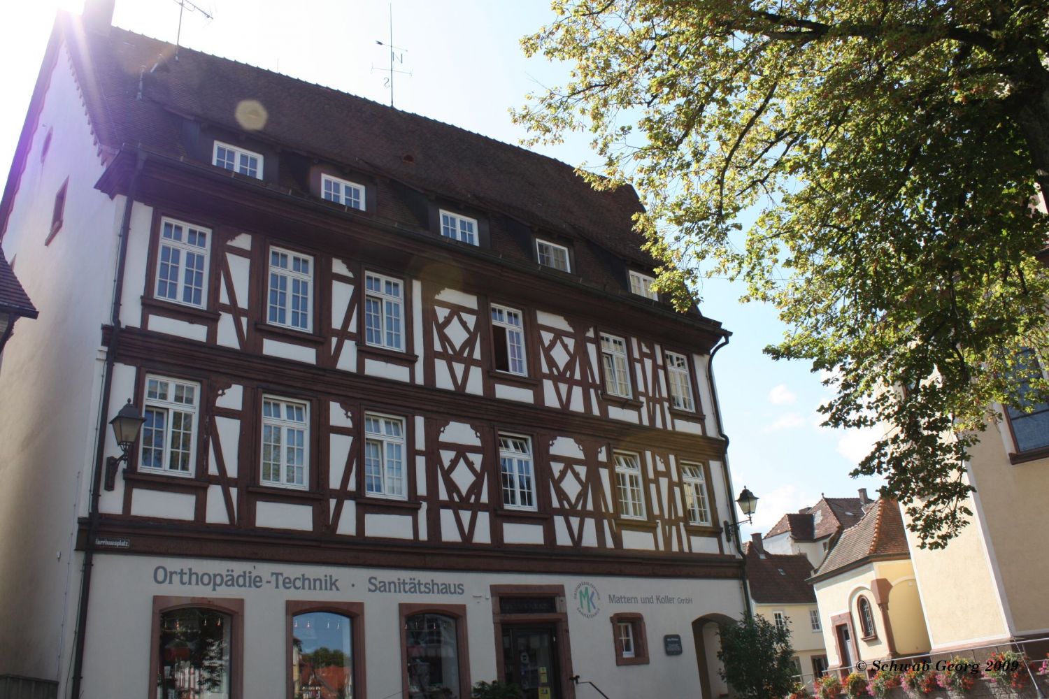 Das ehemalige Pfarrhaus in Haslach