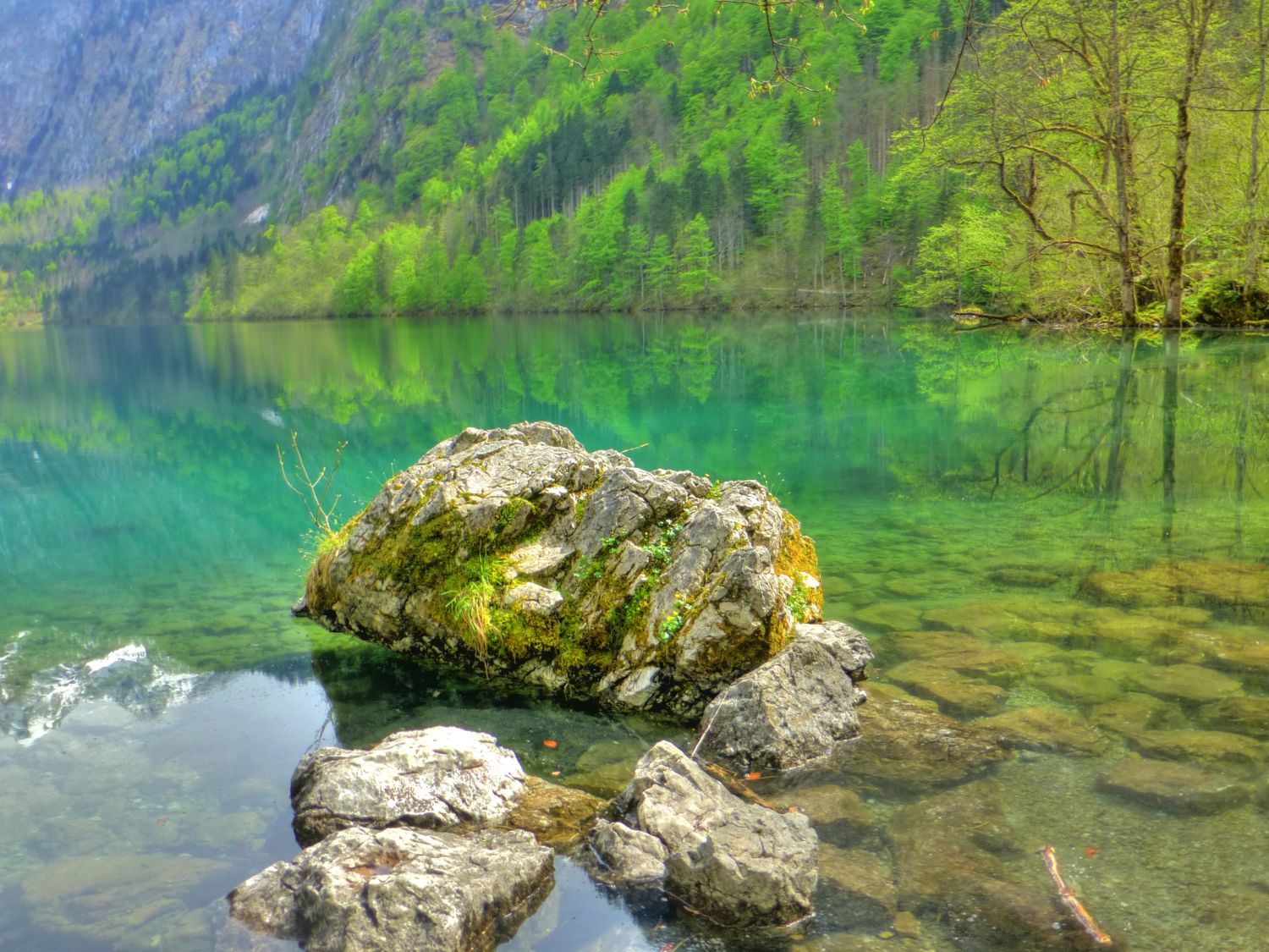 Das stille Wasser vom Obersee