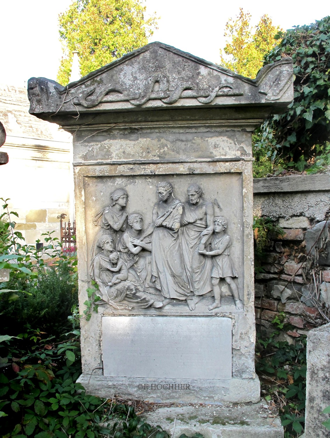 Dem thaetigen Arzte - Biedermeier-Hain Hietzinger Friedhof