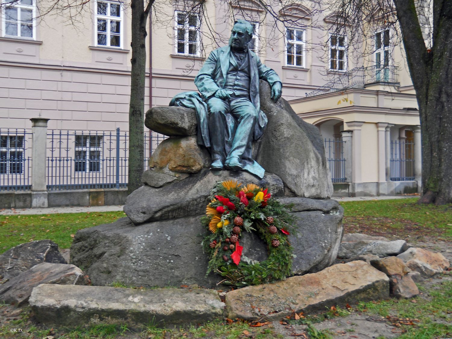 Denkmal von Adalbert Stifter in Linz