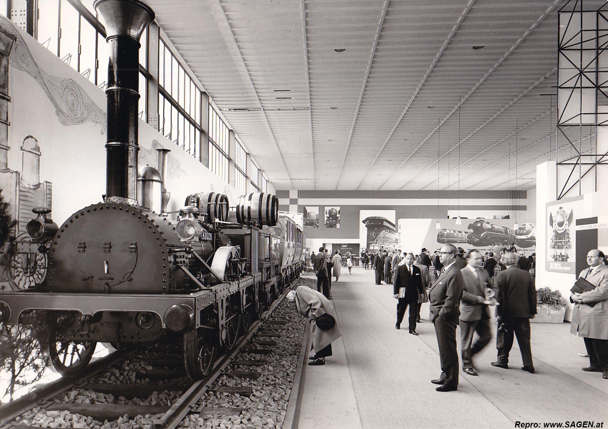 Der Adler - erster Zug in Deutschland, Nürnberg - Fürth