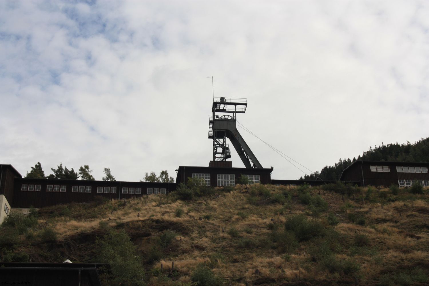 Der Förderturm auf dem Rammelsberg