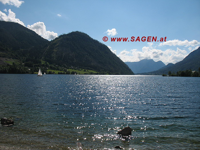 Der Grundlsee bei Gößl (Steiermark)