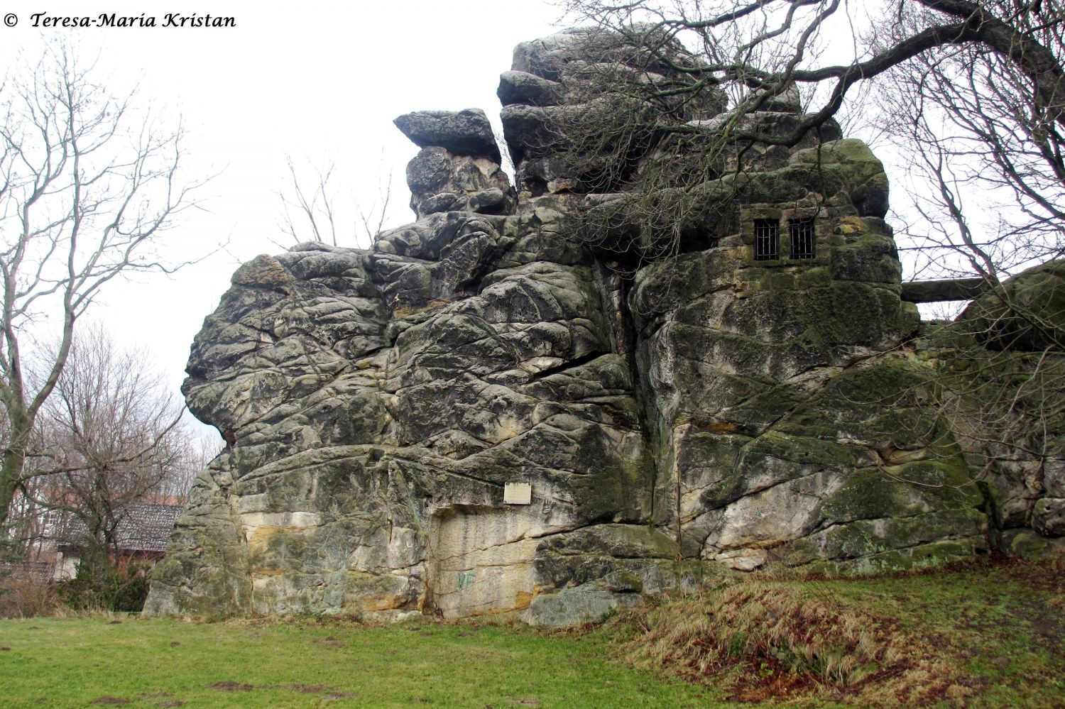 Der Klusfelsen bei Goslar