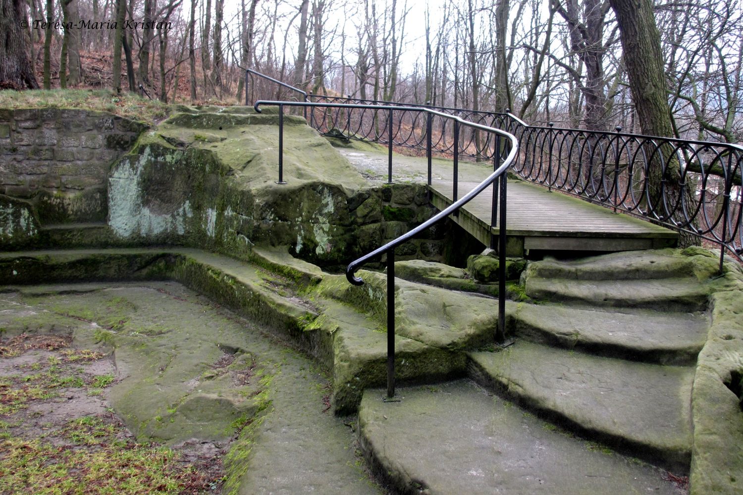 Der Klusfelsen bei Goslar