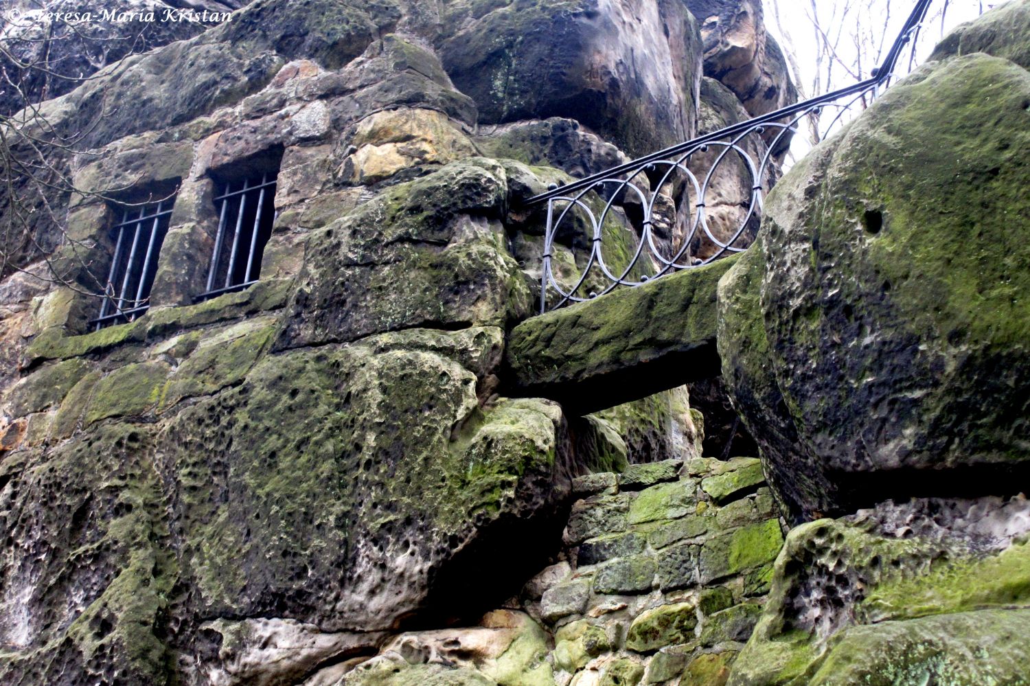 Der Klusfelsen bei Goslar