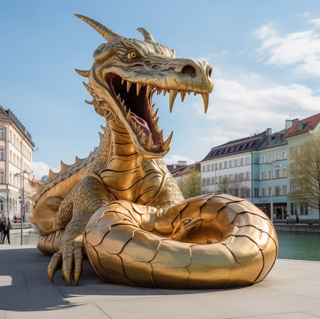 Der Lindwurm in Klagenfurt