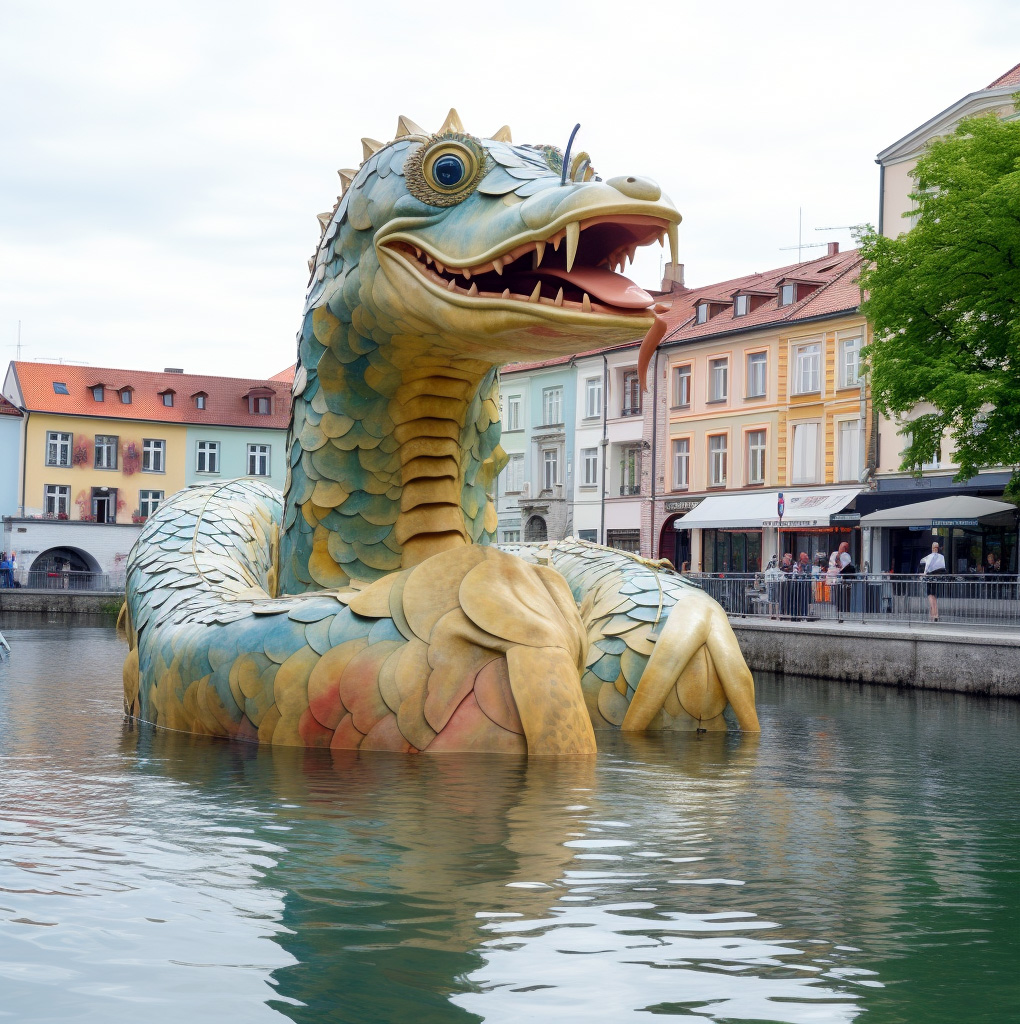 Der Lindwurm in Klagenfurt