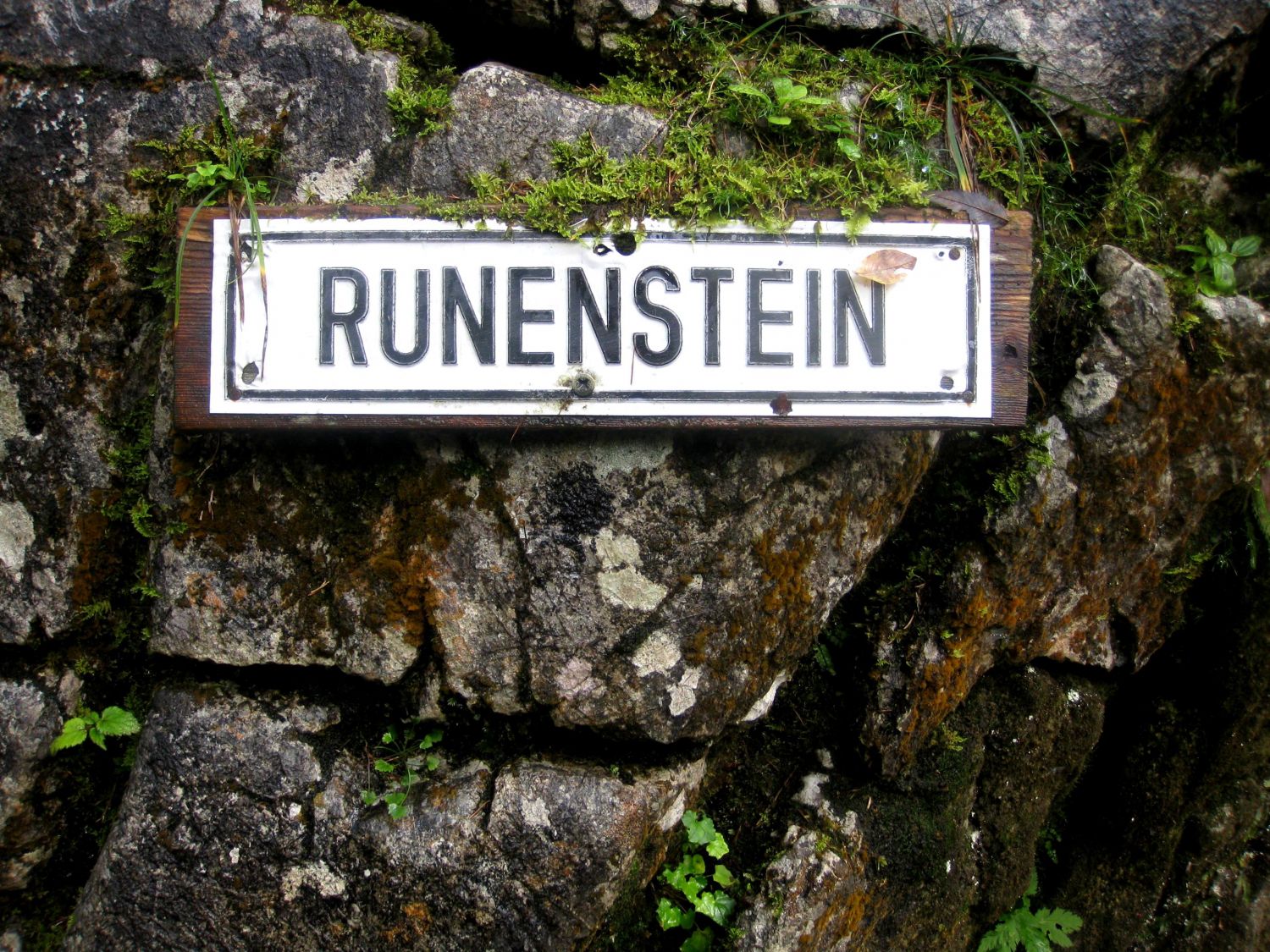 Der Runenstein bei Hallstatt - ein steinerner Zeuge