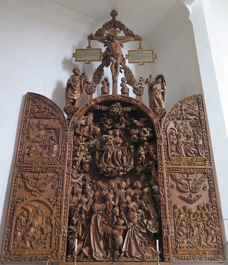 der Schnitzaltar der Pfarrkirche von Mauer bei Melk