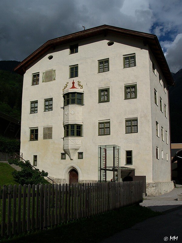 Der Turm bzw. das Turmmuseum in Ötz im Ötztal