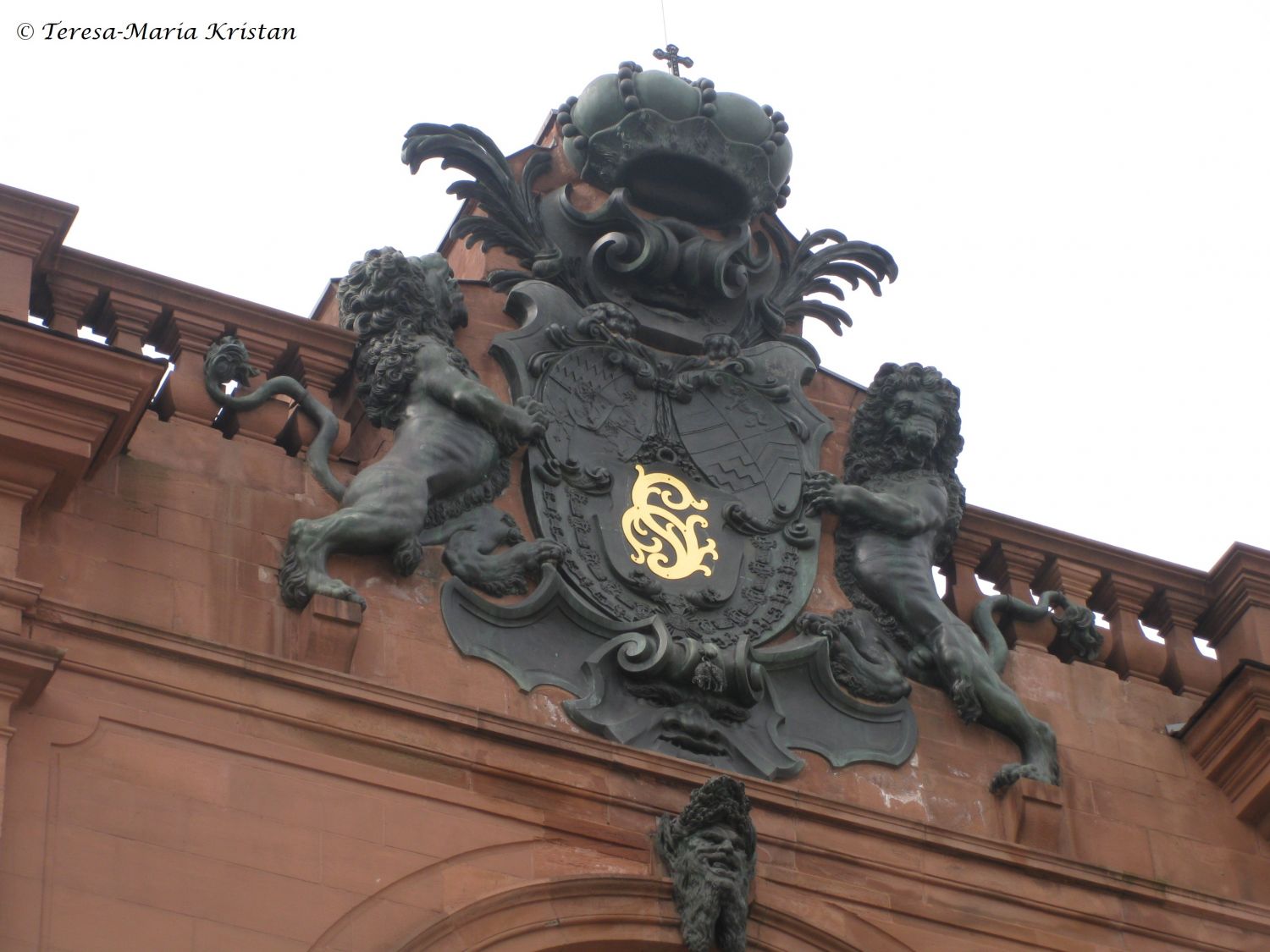 Detail Barockschloss Mannheim