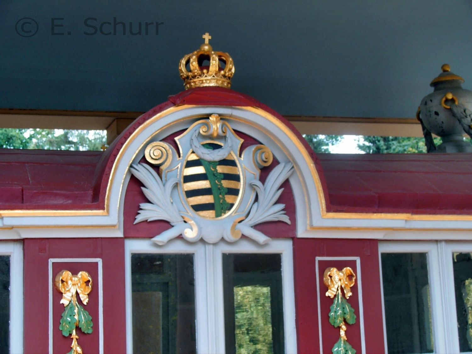 Detail der Königsgondel