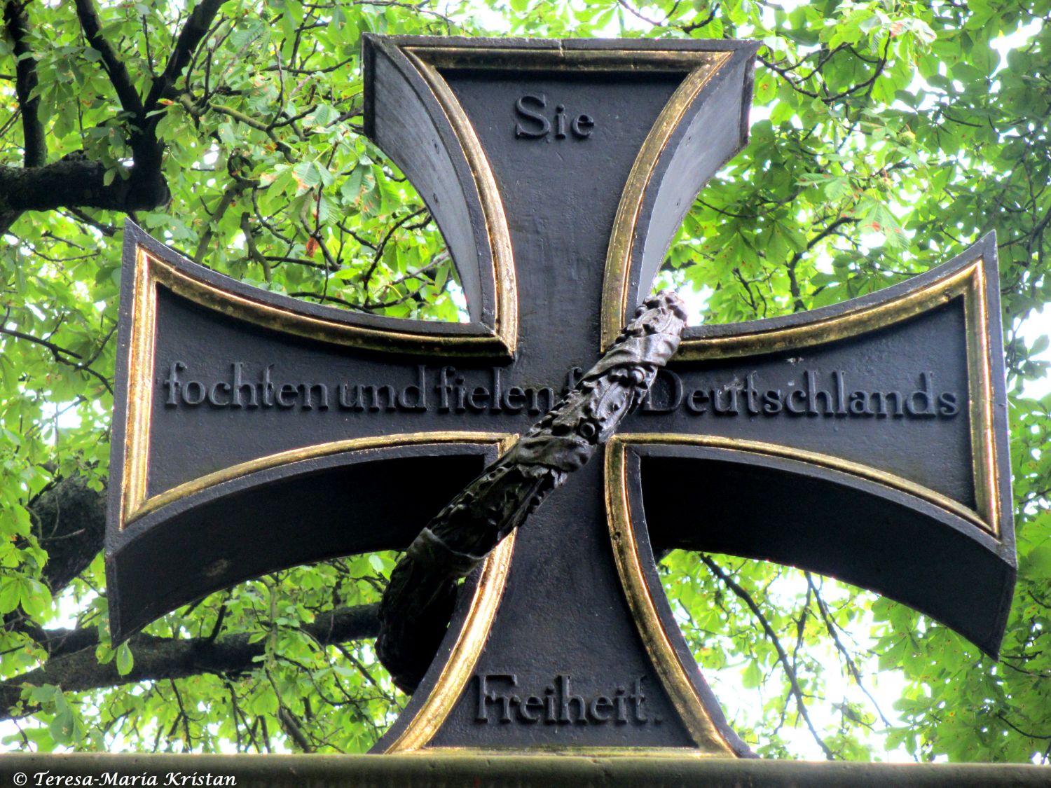 Detail Ferdinand von Schill-Denkmal in Braunschweig