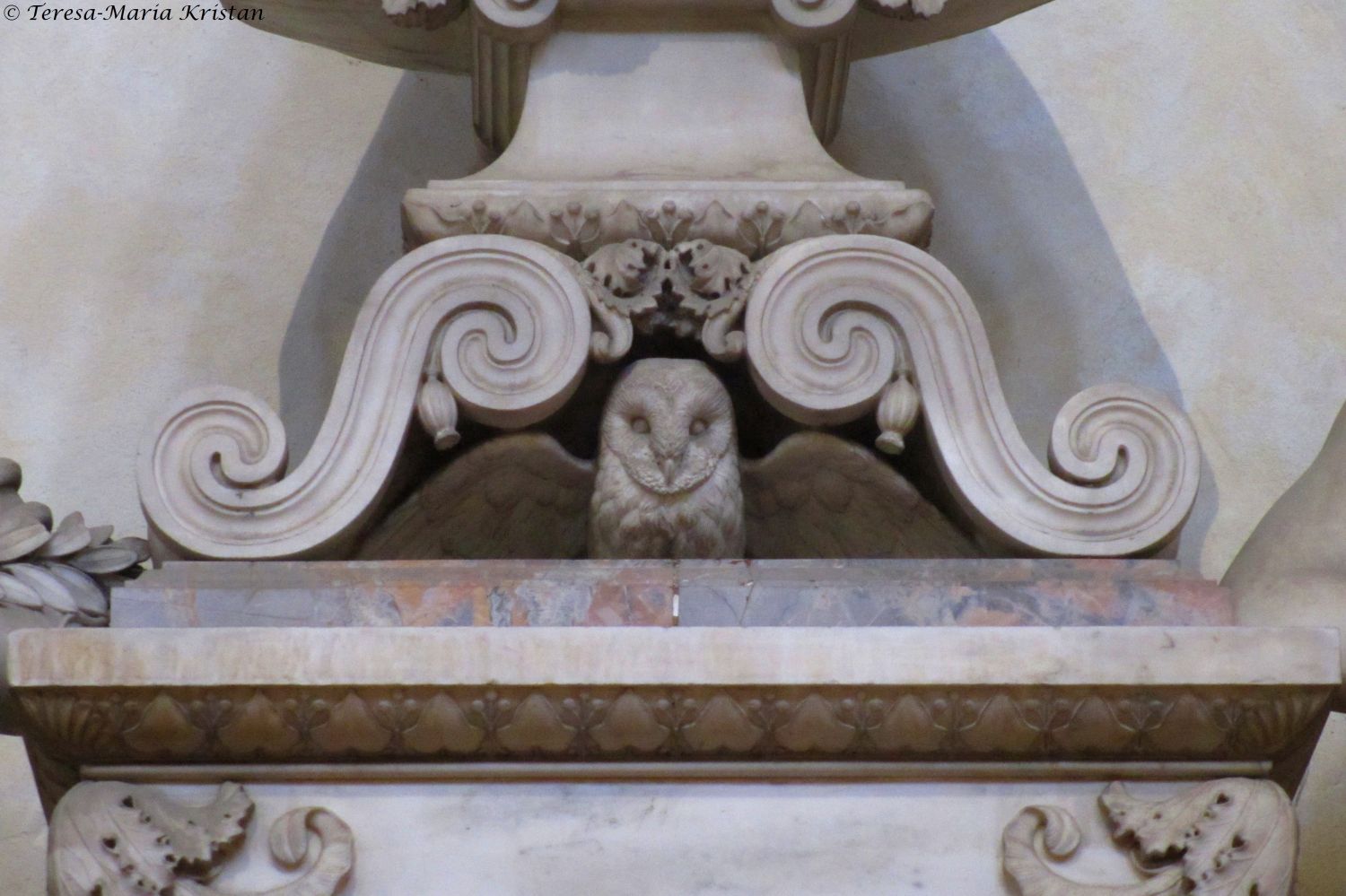 Detail Grabmal, Santa Croce