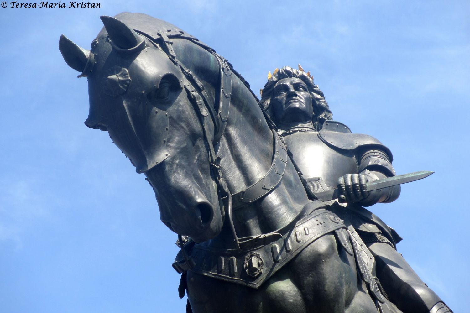 Detail Matthias Corvinus Denkmal, Klausenburg /Cluj-Napoca