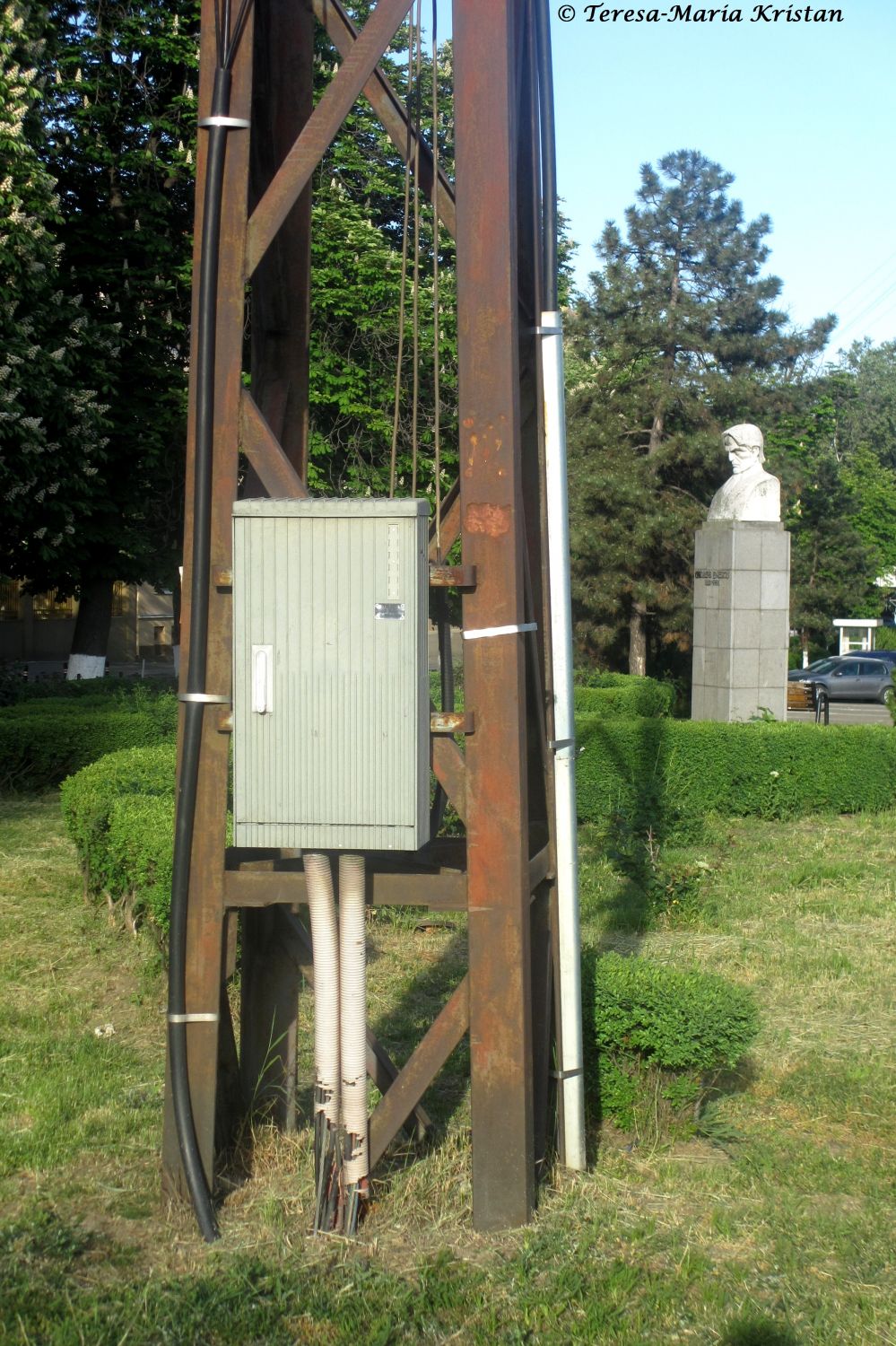 Detail Strommast, Oradea