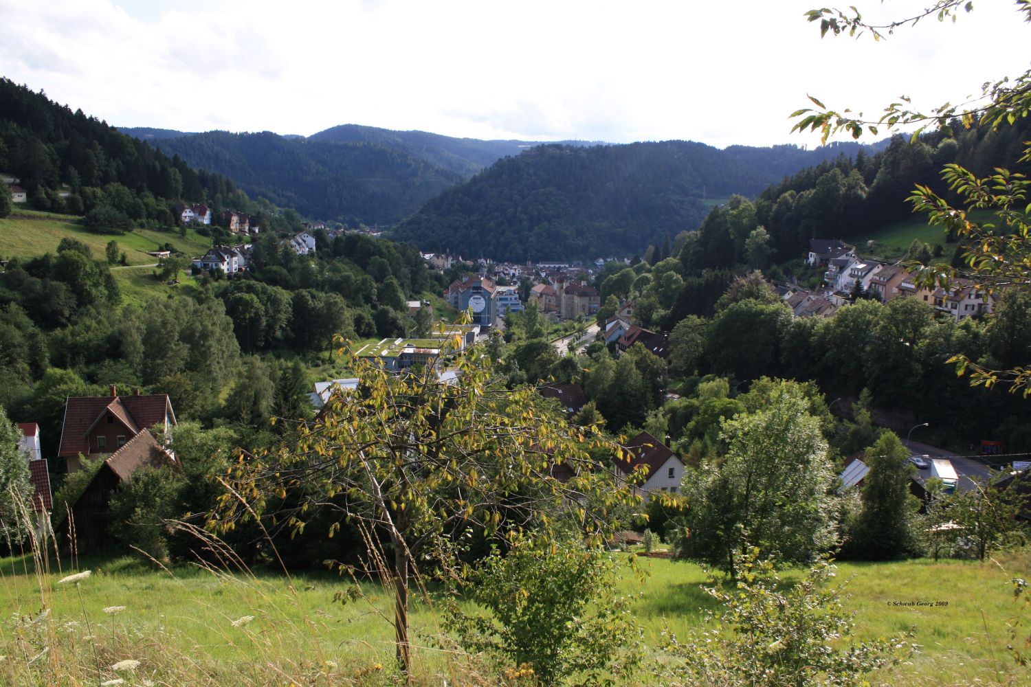 Die 5 Tälerstadt Schramberg im Schwarzwald