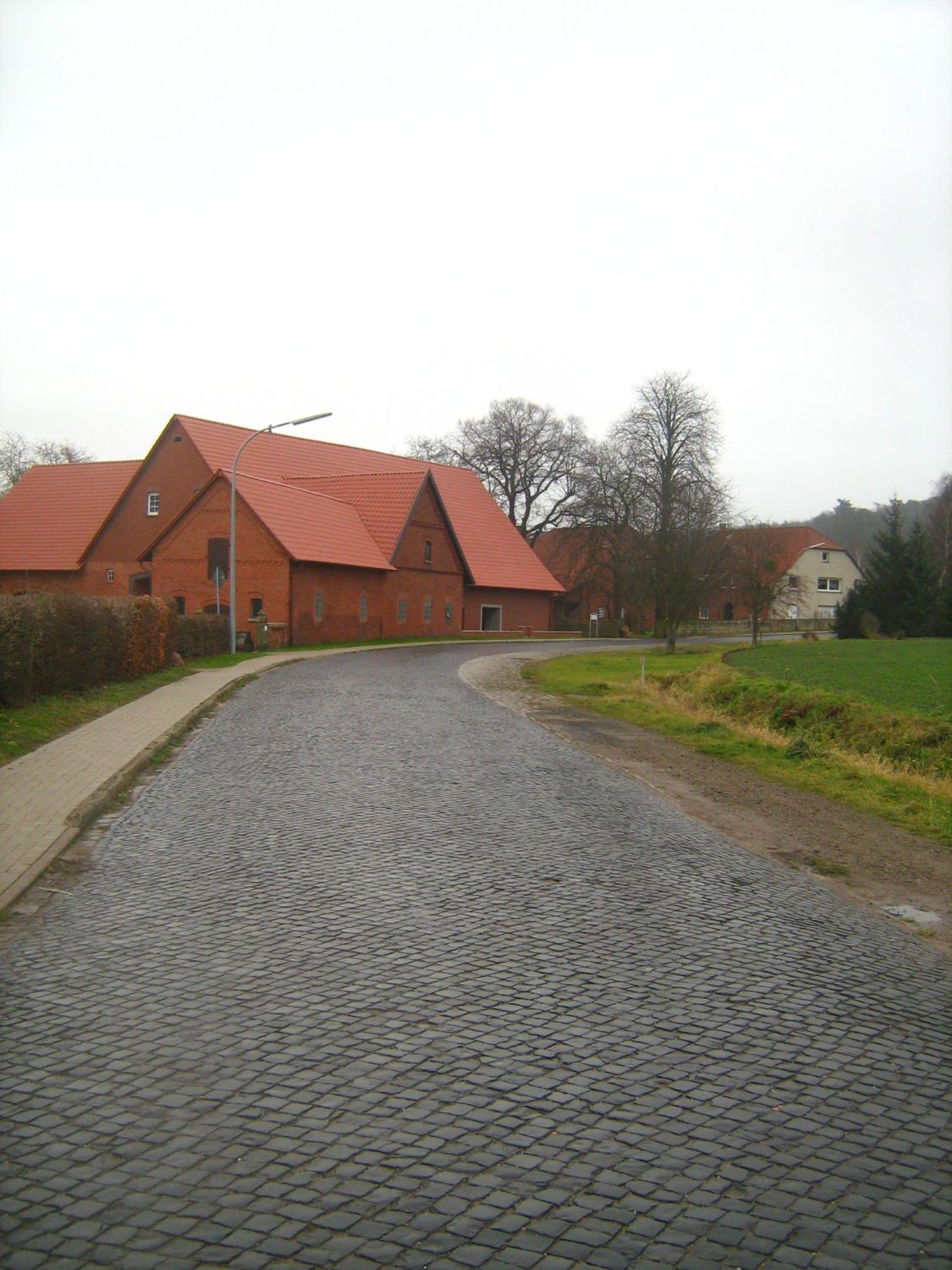 Die ehemalige Reichsstraße 65 bei Kobbensen (Schaumburg-Lippe)