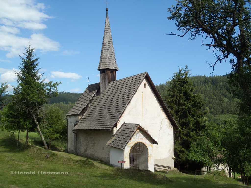 Die Kirche in St. Willibald im Krappfeld