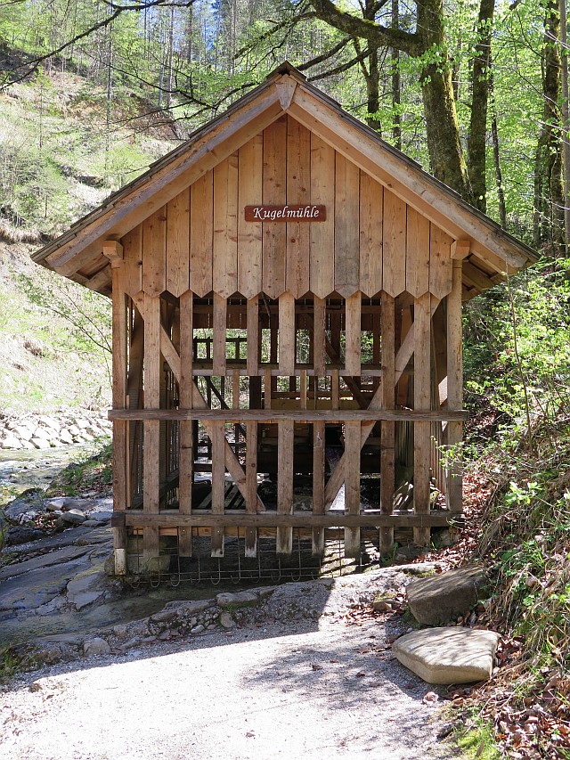 Die Kugelmühle in der Nothklamm bei Gams