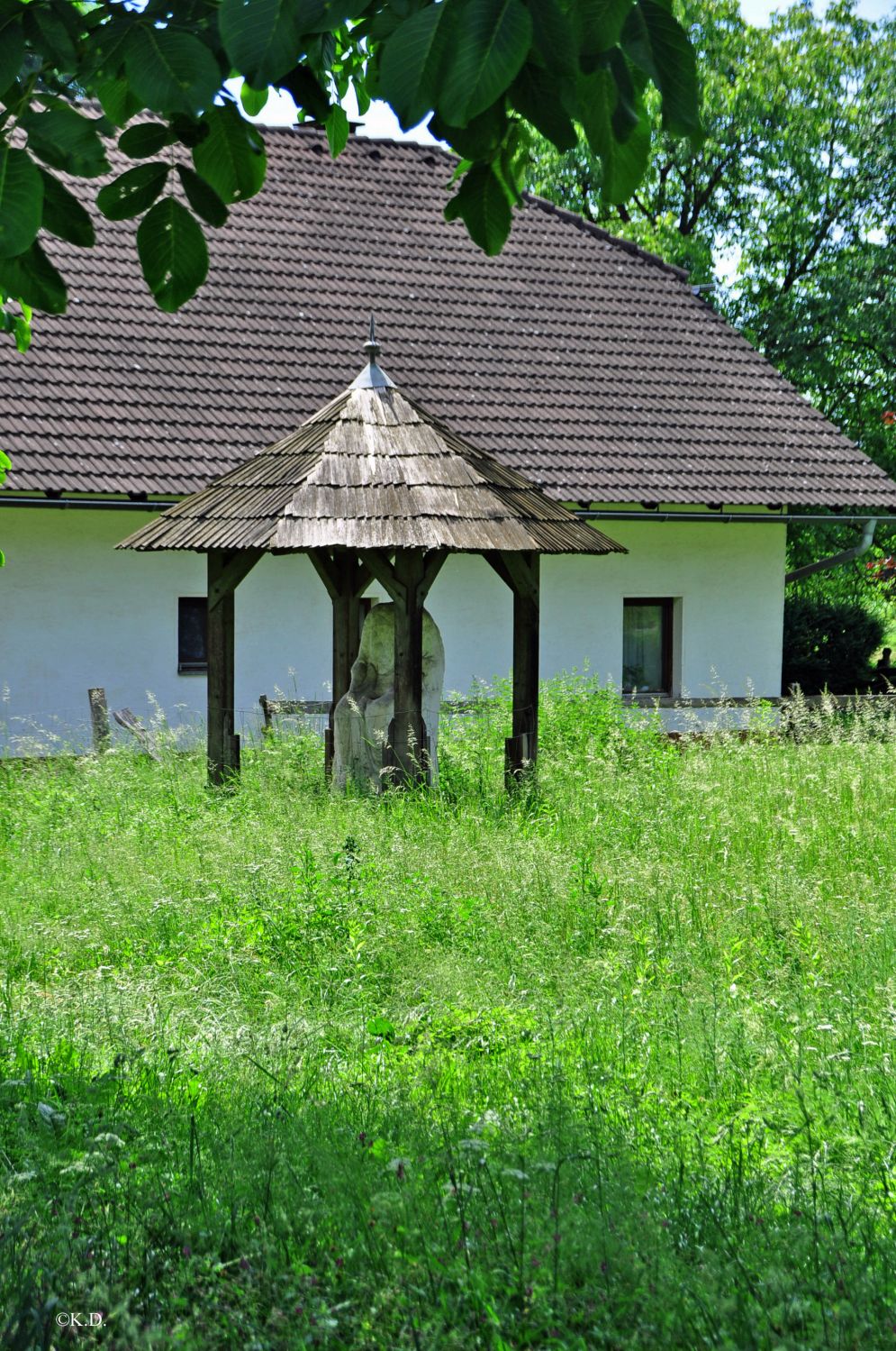 Die 'Kuhdirn' von Wutschein