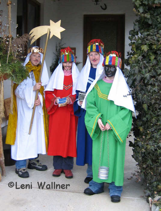 Die Sternsinger sind unterwegs