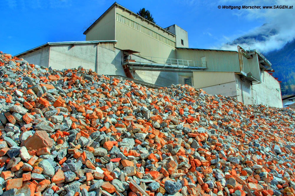 Dolomitaufbereitung Bergbau Schwaz