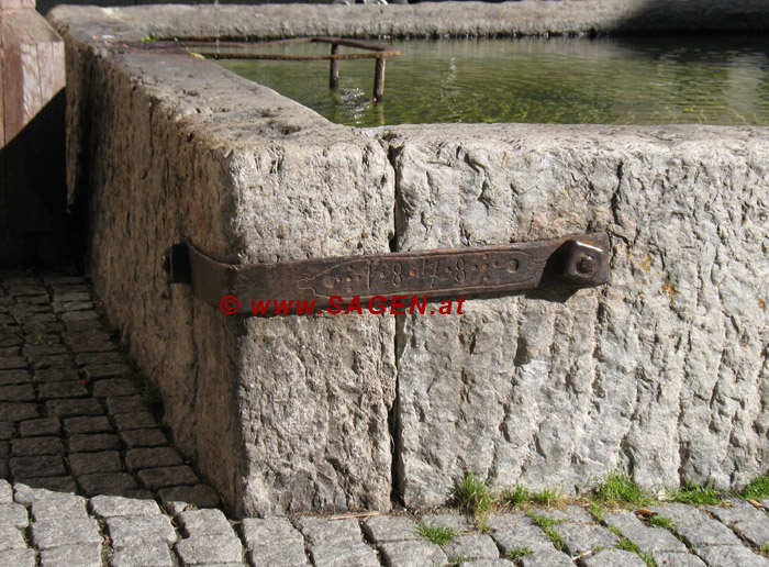 Dorfbrunnen Burgeis (Südtirol)