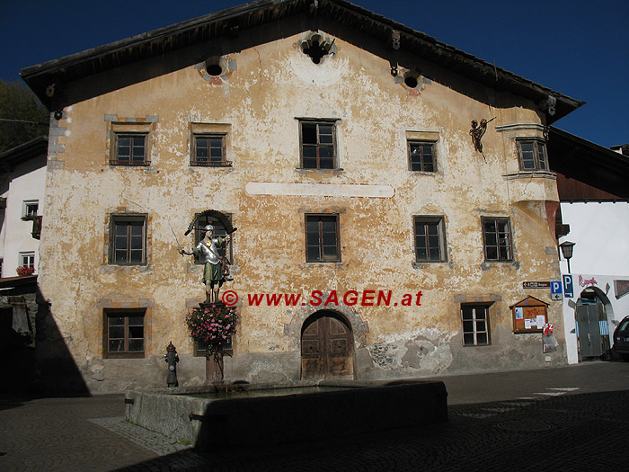 Dorfbrunnen Burgeis (Südtirol)