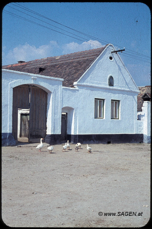 Dorfszene Burgenland