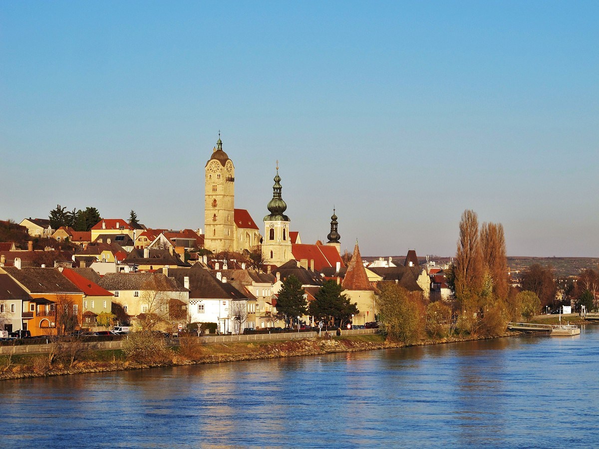 Drei Kirchen in Stein an der Donau