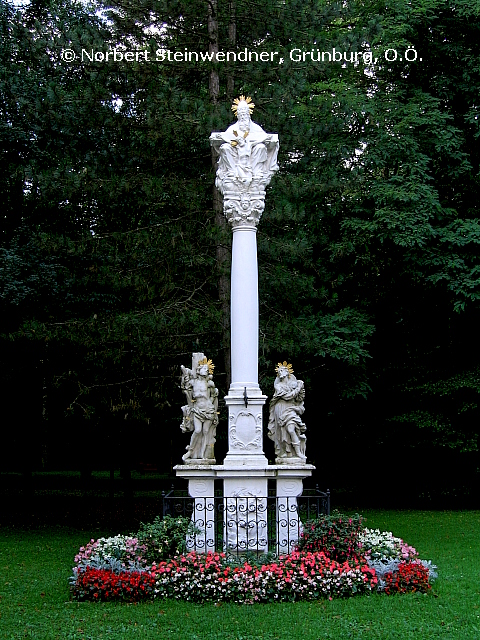 Dreifaltigkeitssäule Schloß Lamberg