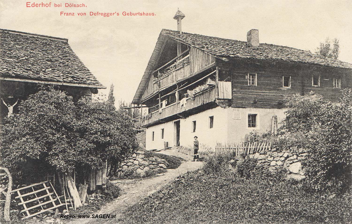 Ederhof Dölsach, Franz von Defregger's Geburtshaus