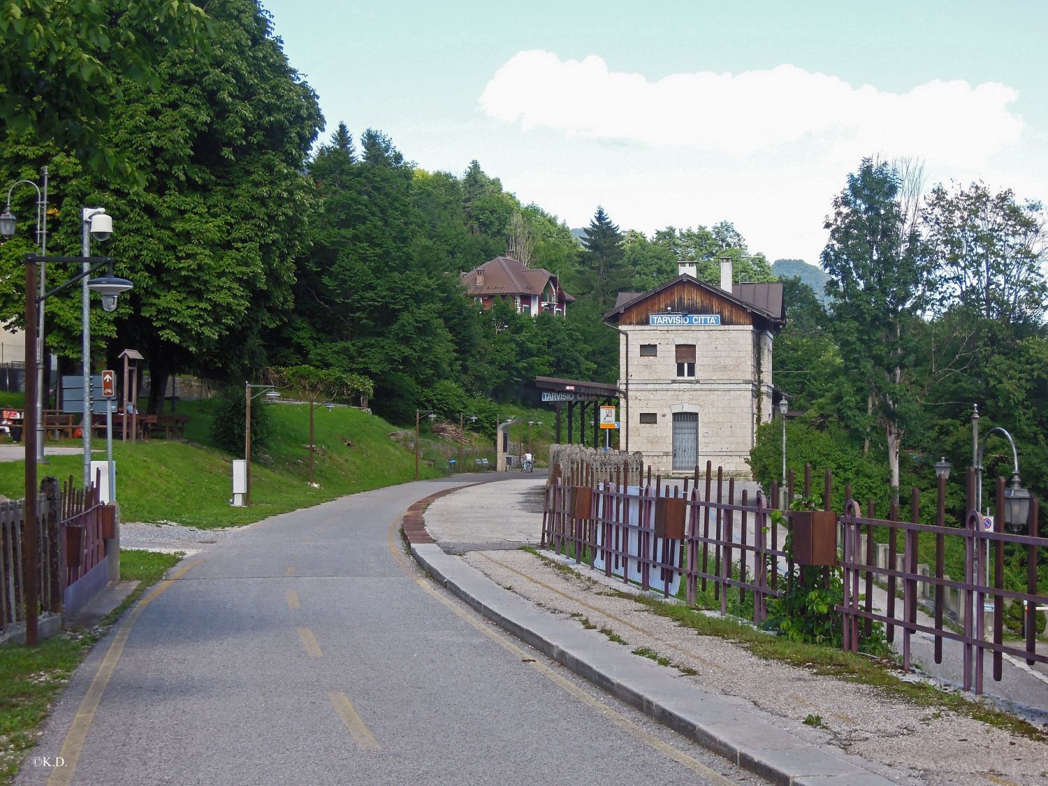 Ehemaliger Bahnhof von Tarvis (Italien)