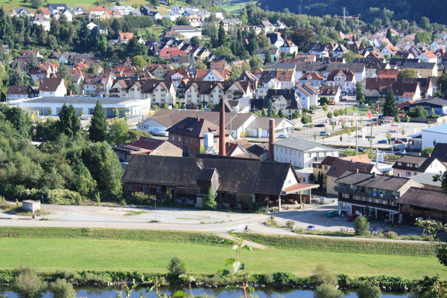 Ehemaliges Sägewerk in Haslach