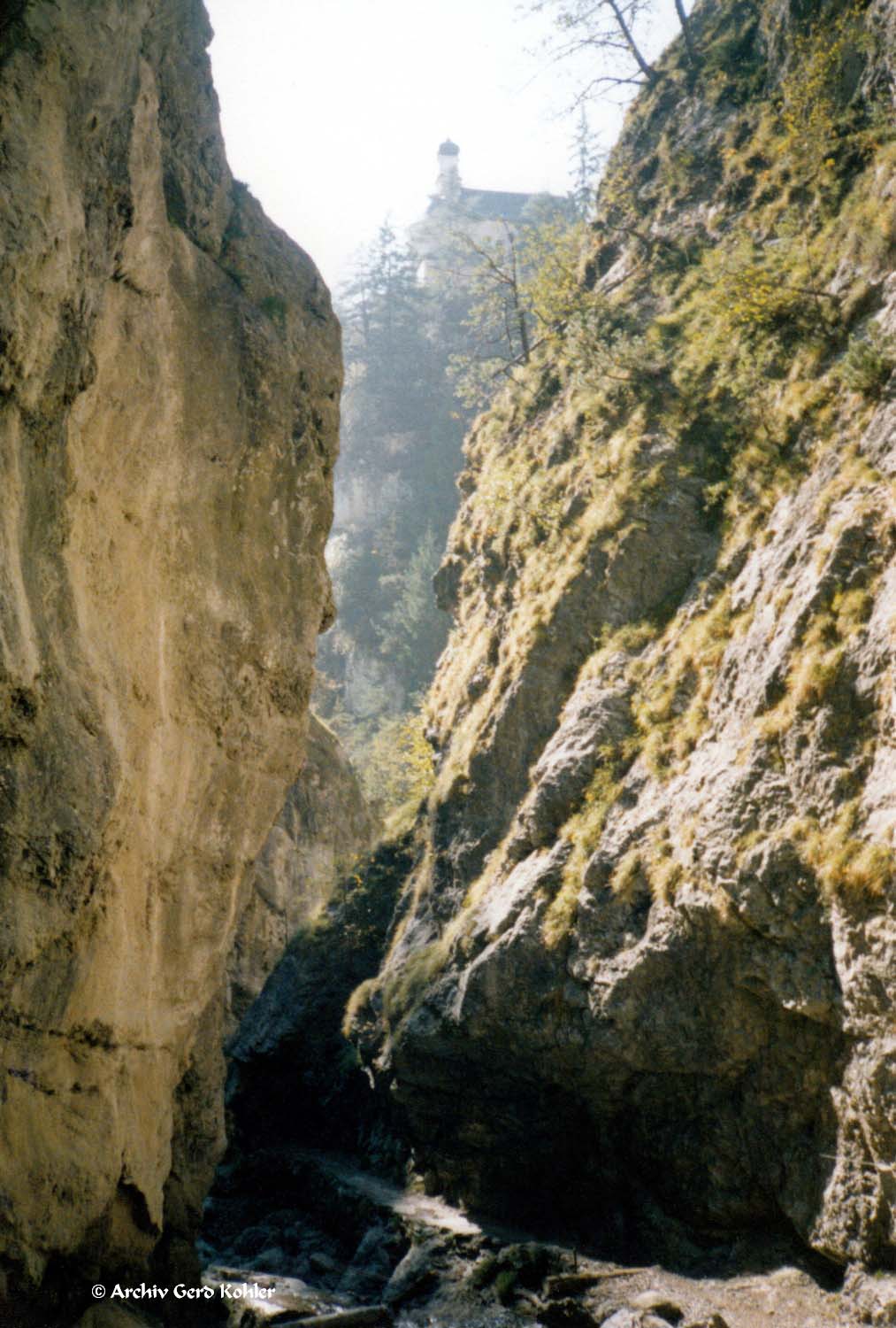 Ehnbachklamm bei Zirl 1987