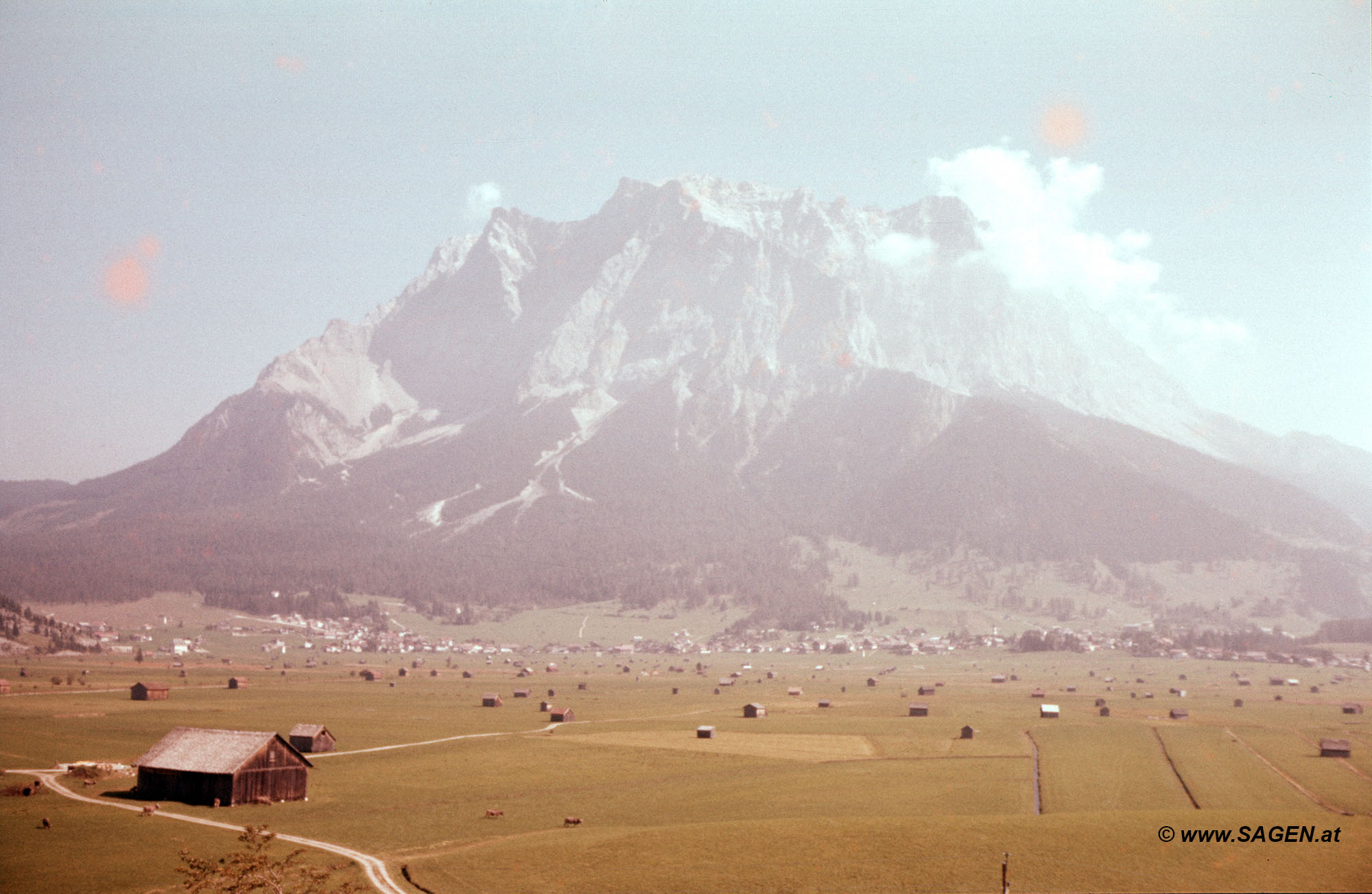 Ehrwald Moosweg 1950er-Jahre