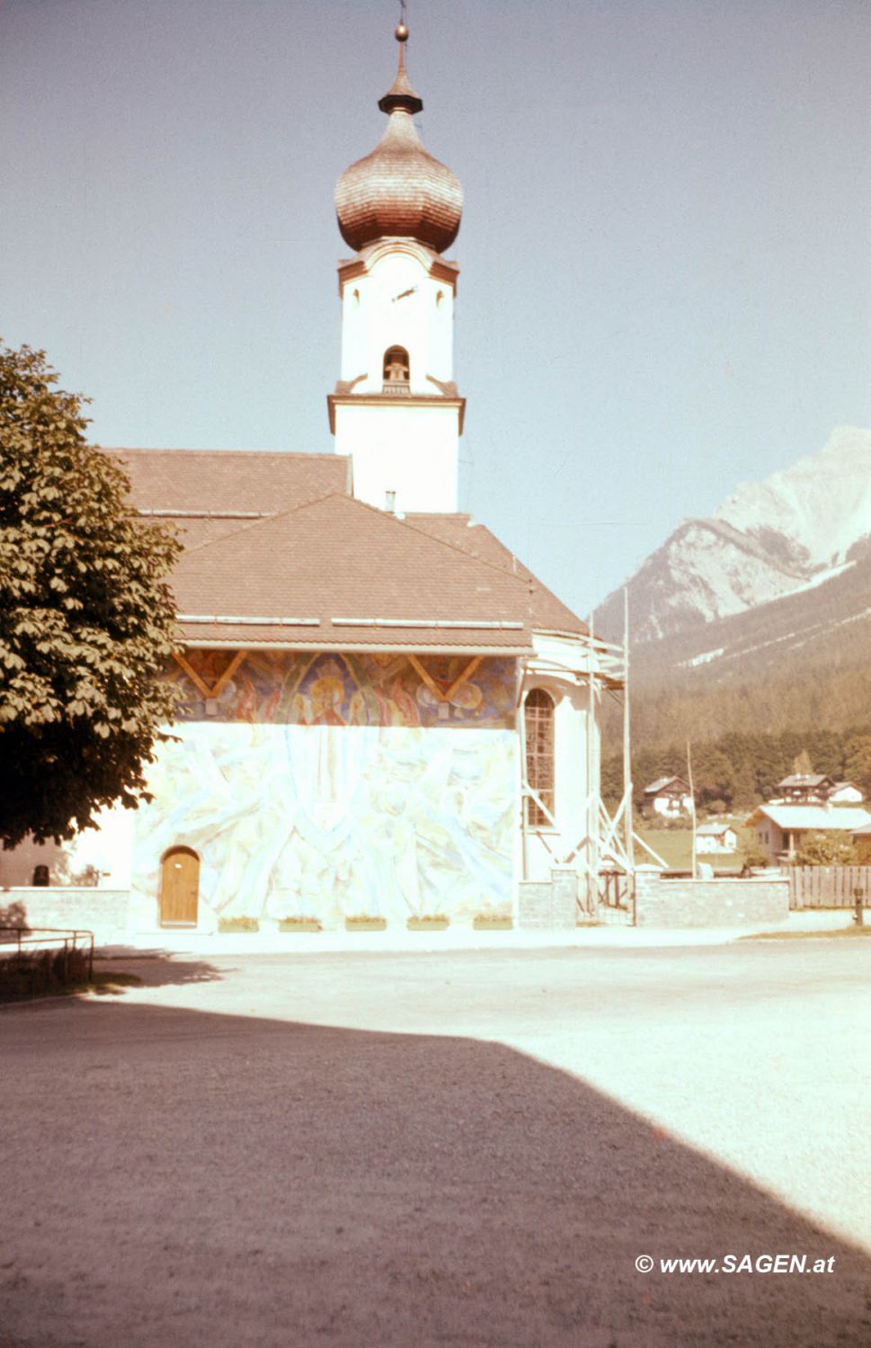 Ehrwald Pfarrkirche 1960