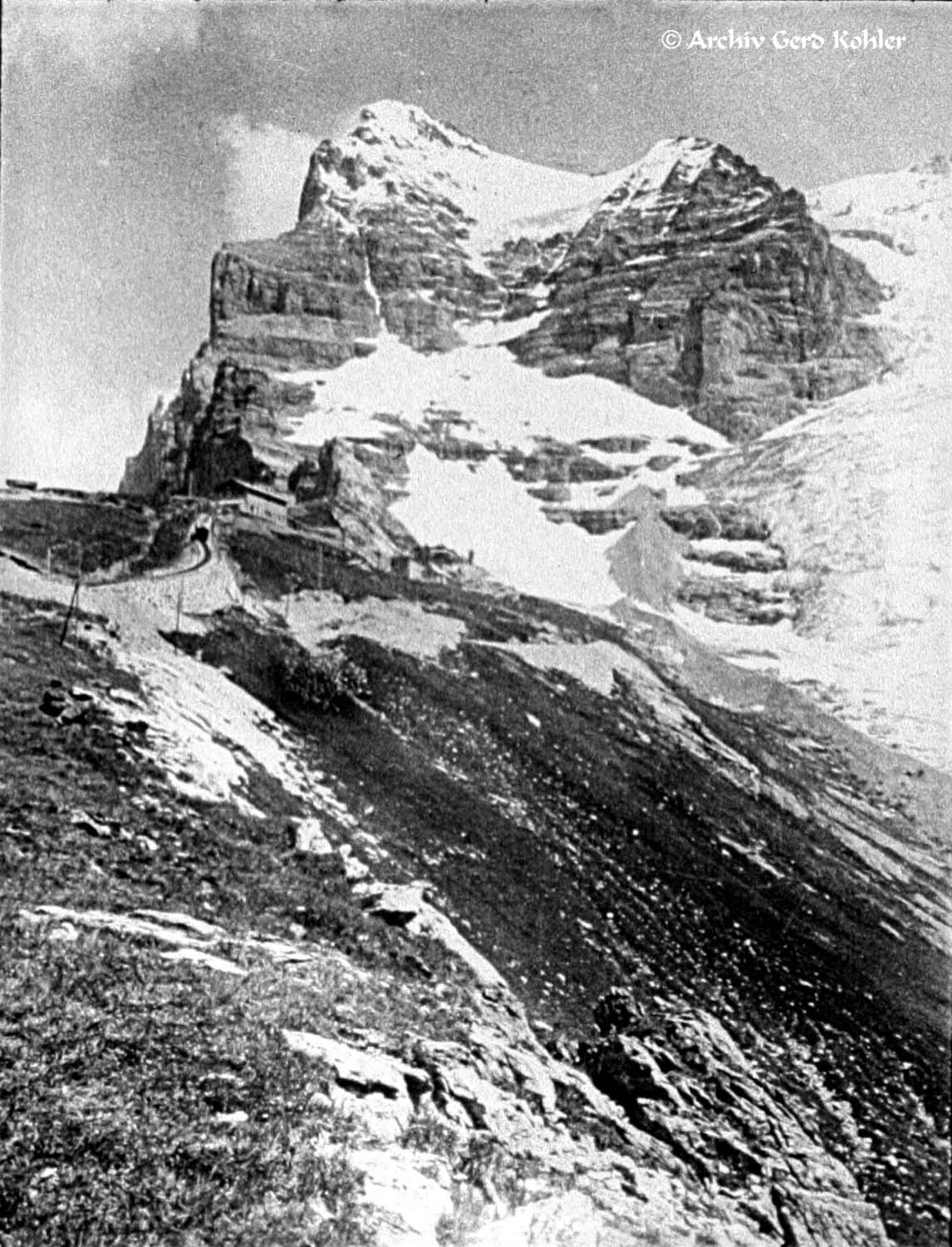 Eiger, Station Eismeer