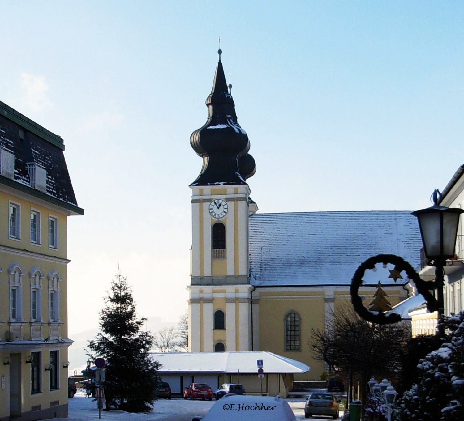 Ein Wallfahrtsort im Winterschlaf