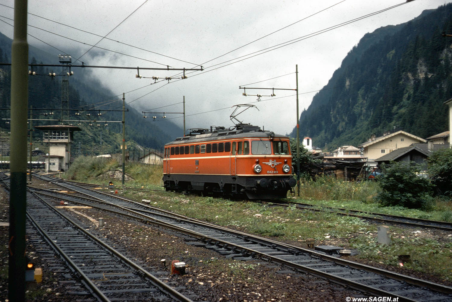 Einfahrt Bahnhof Brenner