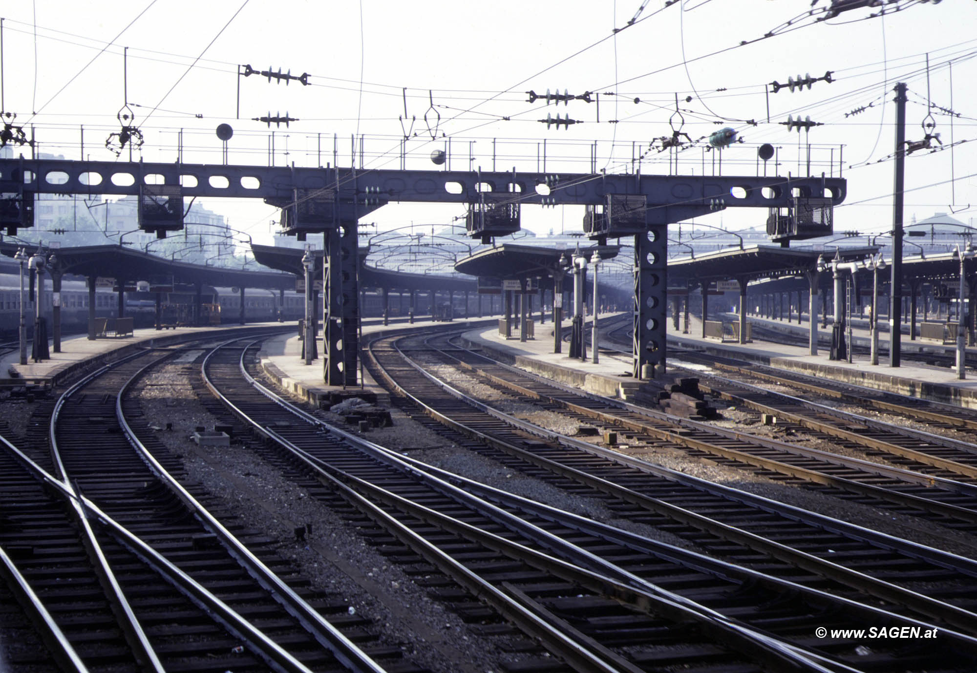 Einfahrt Paris Bahnhof Paris-Est