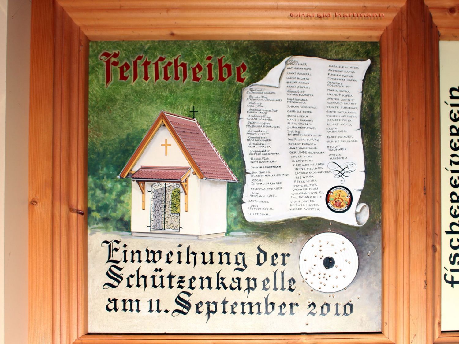 Einweihung der Schützenkapelle