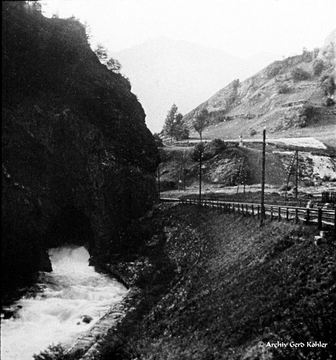 Eisacktunnel bei Gossensass