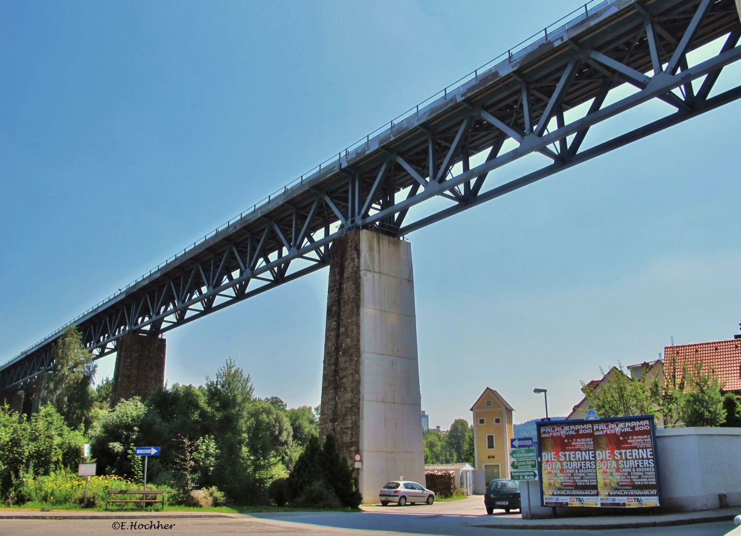 Eisenbahnbrücke über das Kamptal