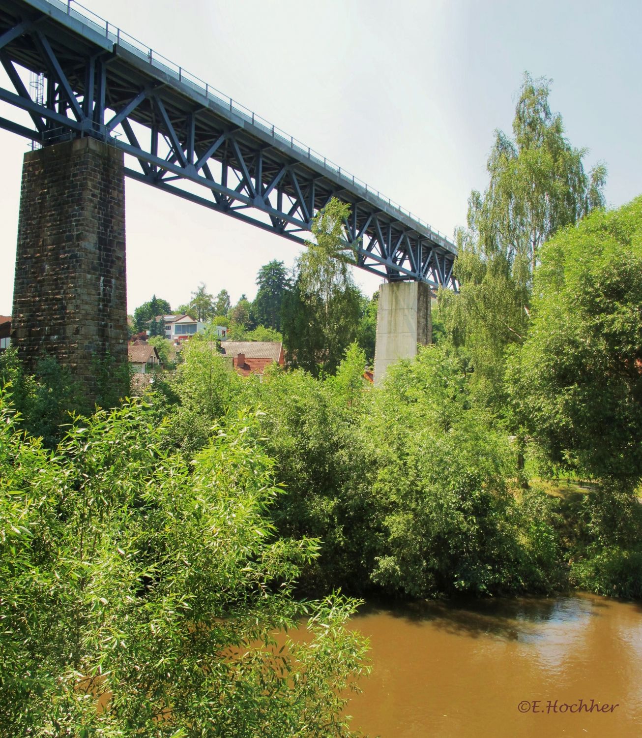 Eisenbahnbrücke über das Kamptal